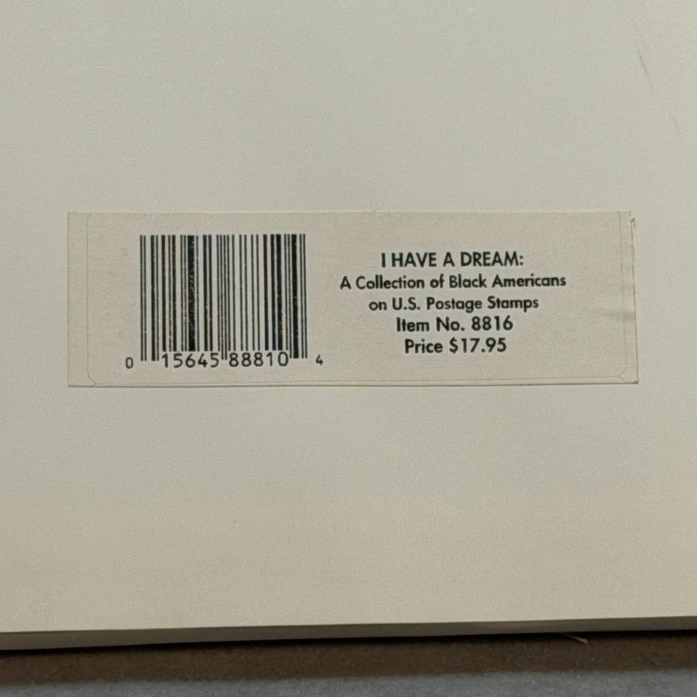 Vintage 1991 USPS I Have a Dream Stamp Collection Unused Black Heritage Stamps